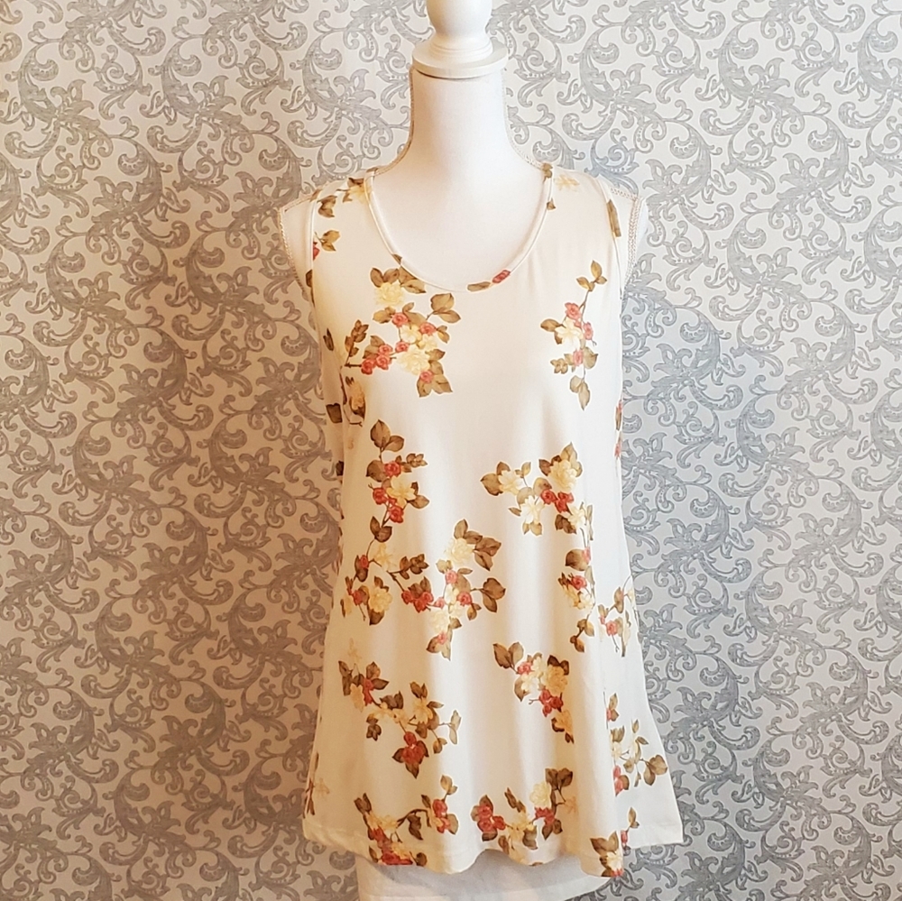 Beautiful Soft Floral Tank